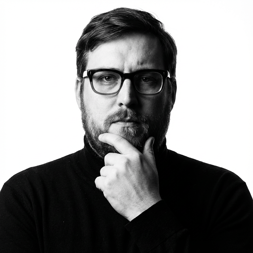 Steve Jobs style portrait example 5